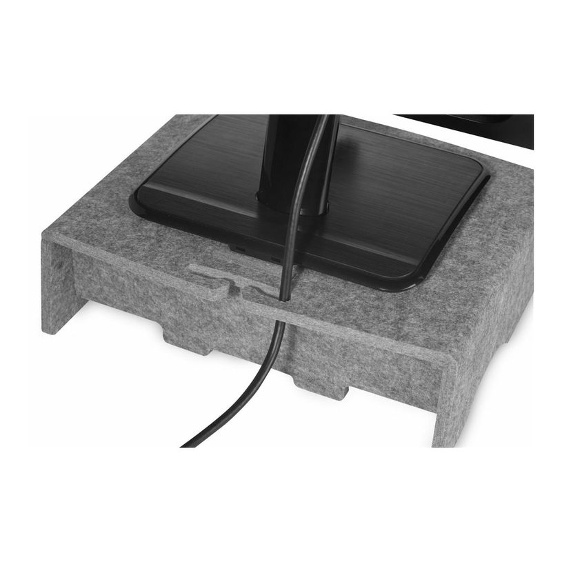 8719274674085-Bakker Elkhuizen Q-riser 90 circular - support écran - gris-P_400009912_13-8