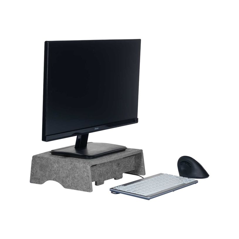 8719274674085-Bakker Elkhuizen Q-riser 90 circular - support écran - gris-P_400009912_7-5