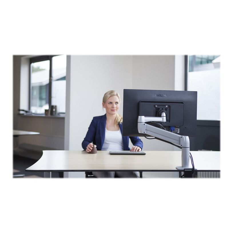 8717399995016-Bakker Elkhuizen Space-arm - bras porte écran simple - blanc-P_400009927_7-6