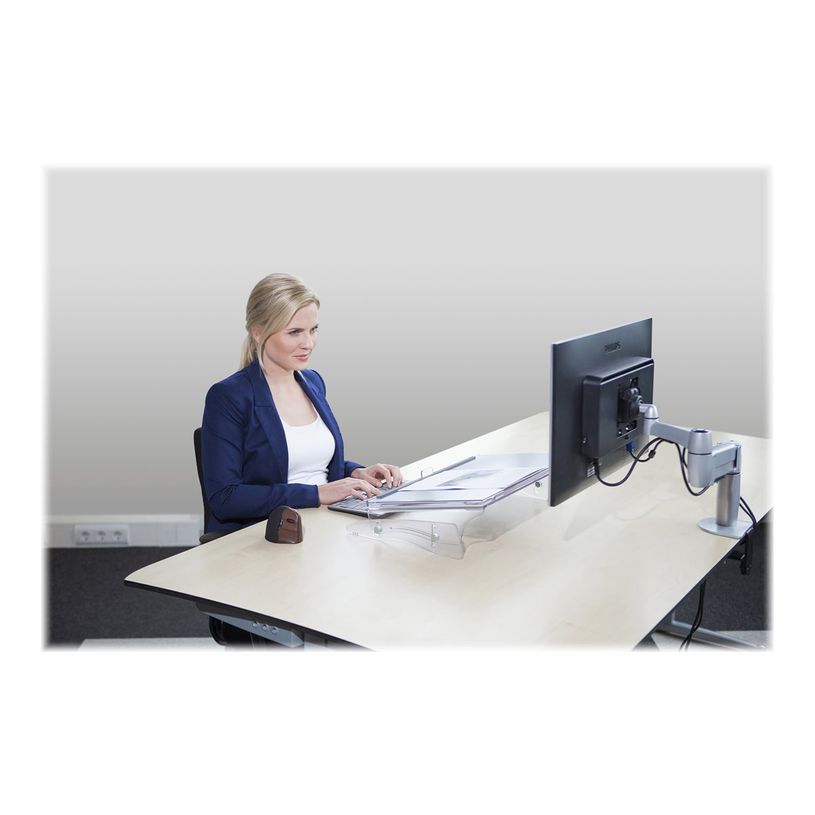 8717399994996-Bakker Elkhuizen Space-arm - bras porte écran simple - argent-P_400009935_5-4