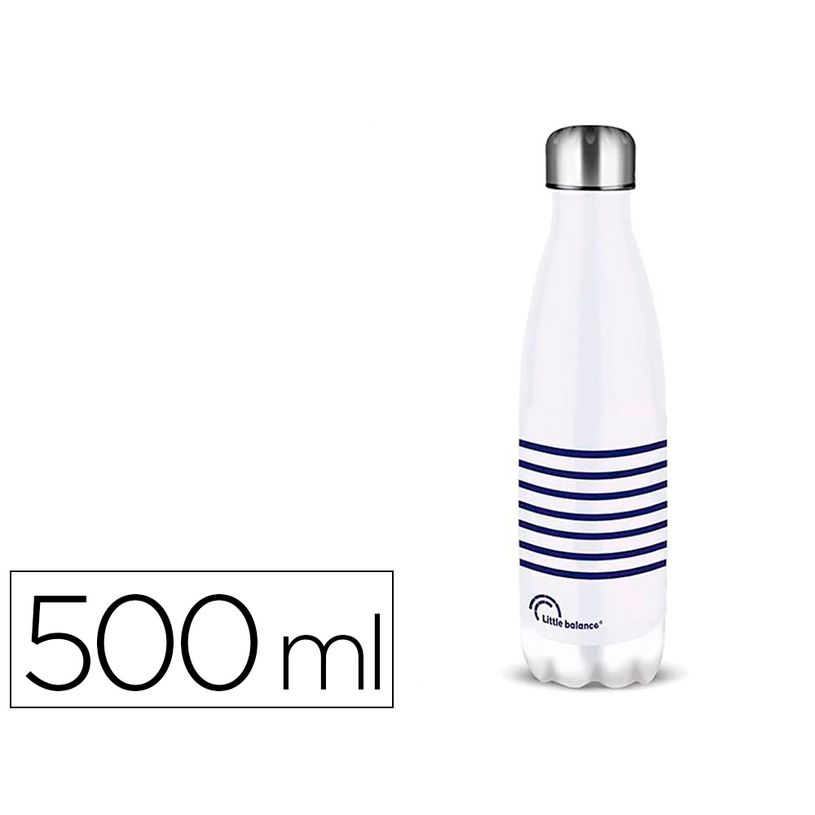 3760240784333-Little Balance - Bouteille isotherme - marinière-P_400009996_1-0
