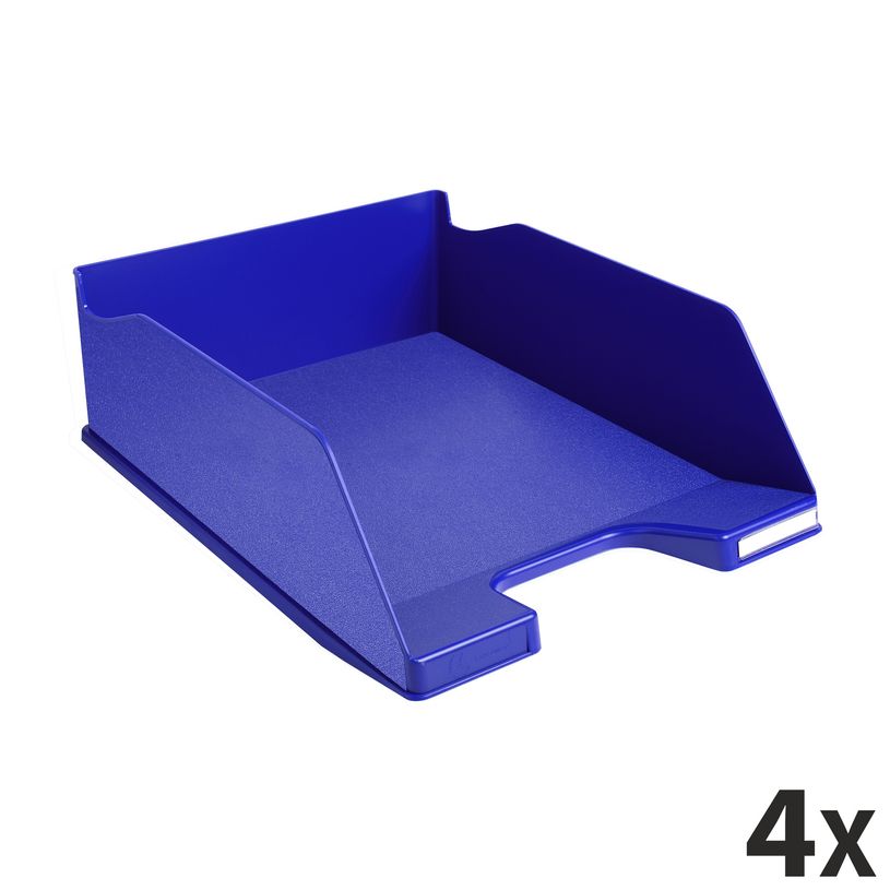 9002493014398-Exacompta Combo Maxi - 4 Corbeilles à courrier - bleu nuit-P_400010049_1-0