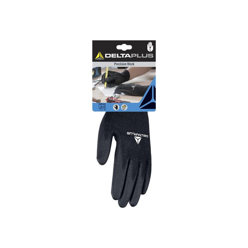 3295249206949-Delta Plus - Gants de protection antidérapant - Taille  9 - noir-P_400010208_1-2