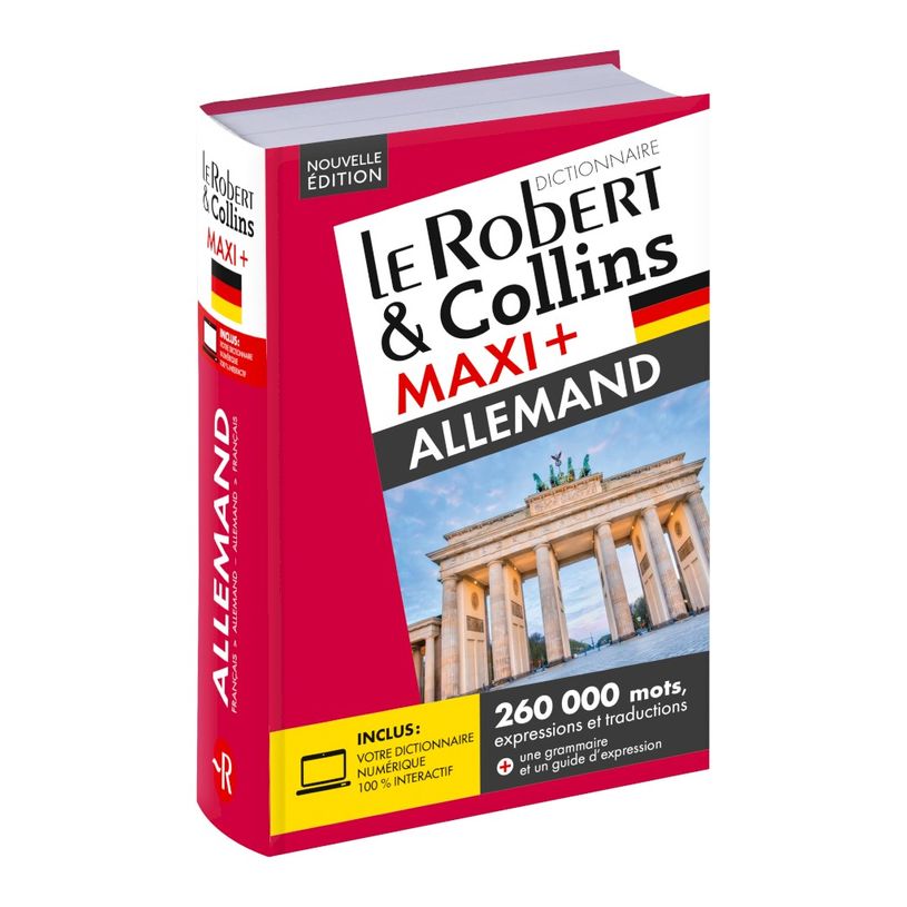 9782321013525-Le Robert & Collins - Dictionnaire Maxi Plus Allemand - Nouvelle édition avec carte de t
