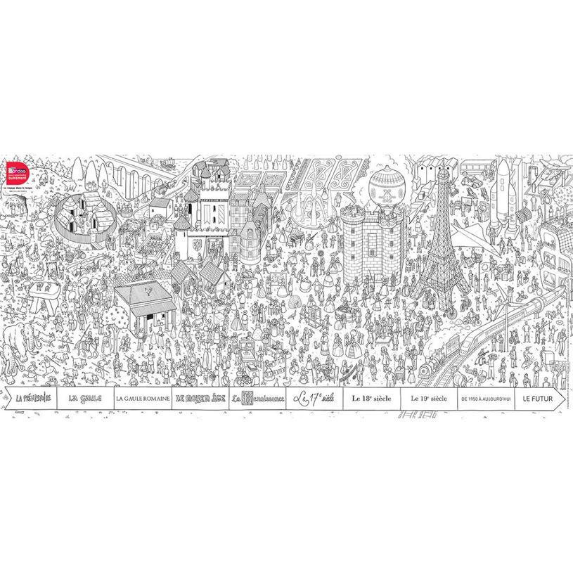 3133097359519-Poster à colorier : l'histoire de France-P_400010263_1-0