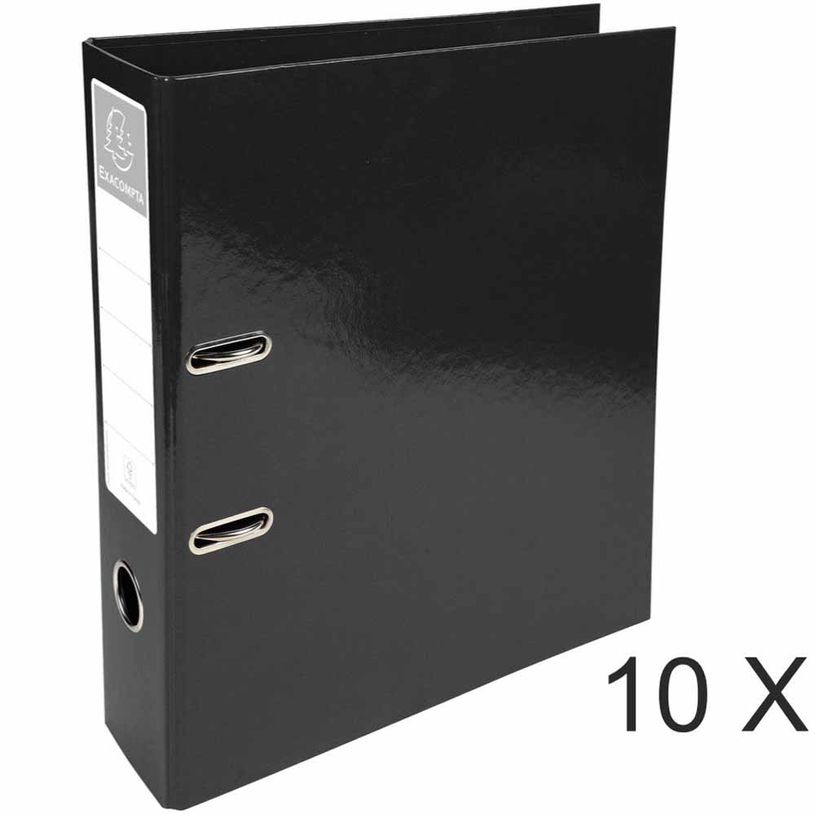3130632536213-Exacompta Iderama Prem'Touch - 10 Classeurs à levier - Dos 70 mm - A4 - noir-P_400010344_1-0