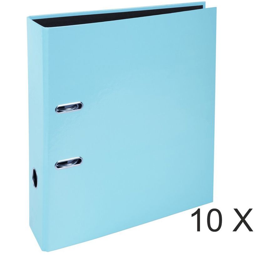 3130632535643-Exacompta Aquarel Prem'Touch - 10 Classeurs à levier - Dos 80 mm - A4 - bleu pastel-P_400010355_1-0