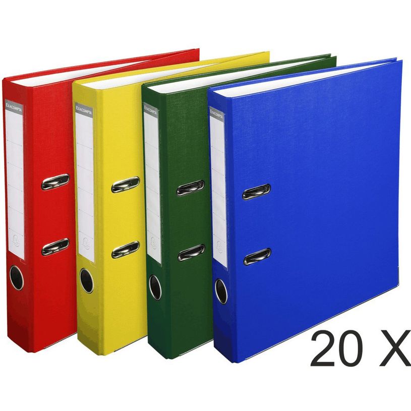 4010961915400-Exacompta - 20 Classeurs à levier - Dos 50 mm - A4 - disponible dans différentes couleur-P_400010362_1-0