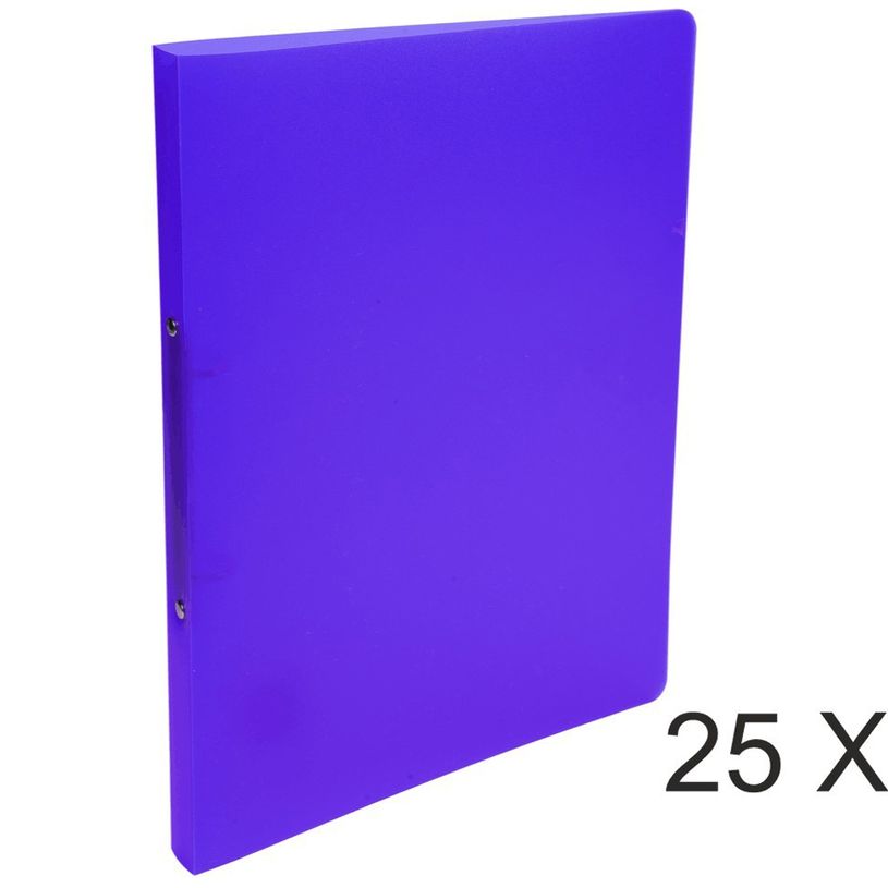 3130632541668-Exacompta Chromaline - 25 Classeurs 2 anneaux - Dos 20 mm - A4 - violet-P_400010412_1-0