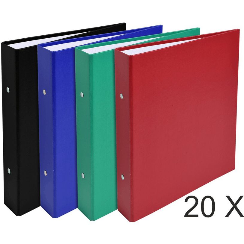 3130631510702-Exacompta - 20 Classeurs 2 anneaux - Dos 40 mm - A5 - disponible dans différentes couleur-P_400010437_1-0