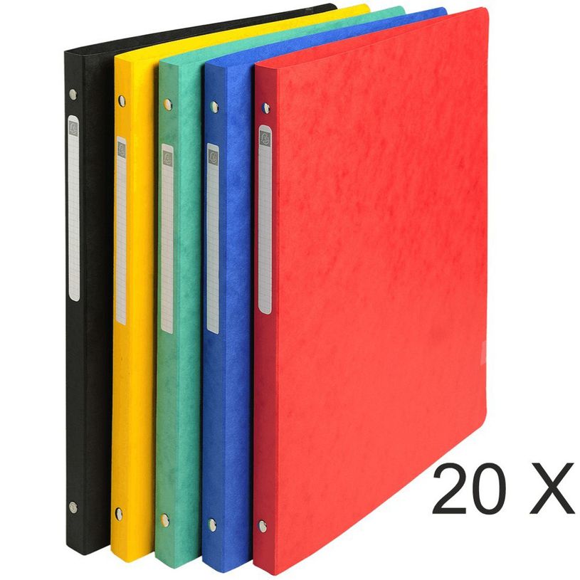 3130631512508-Exacompta - 20 Classeurs à anneaux - Dos 20 mm - A4 - disponible dans différentes couleu-P_400010448_1-0