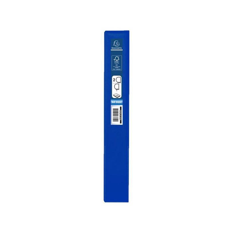 3130637518269-Exacompta Kreacover - 10 Classeurs 2 anneaux personnalisable - Dos 47 mm - A4 Maxi - bleu -P_400010465_3-2