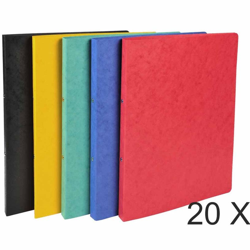 3130631542505-Exacompta - 20 Classeurs 2 anneaux - Dos 20 mm - A4 - disponible dans différentes couleur-P_400010475_1-0