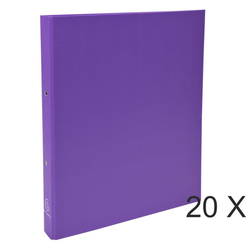 3130632543761-Exacompta - classeur à anneaux - pour A4 - capacité : 225 feuilles - violet-P_400010481_1-0