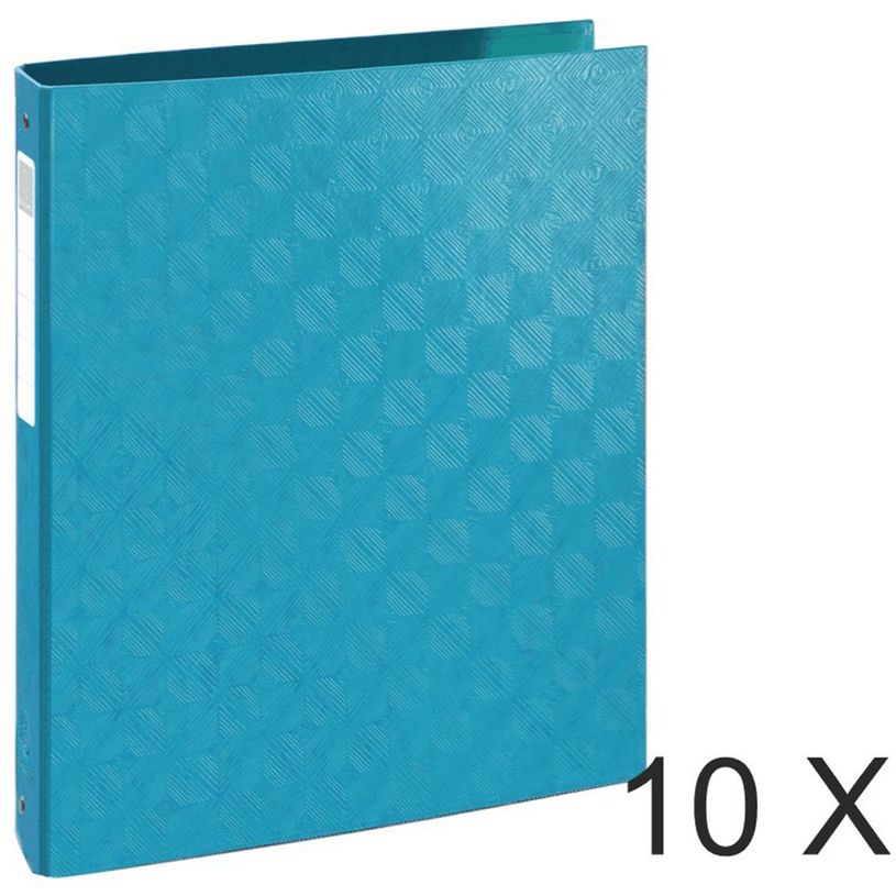 3130632519278-1928 by Exacompta - 10 Classeurs 4 anneaux - Dos 40 mm - A4 - turquoise-P_400010486_1-0