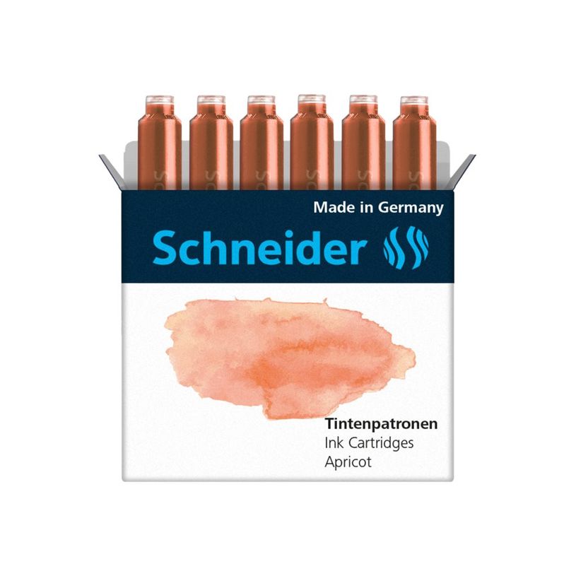 4004675147448-Schneider - 6 Cartouches d'encre pastel - abricot-P_400010499_1-1