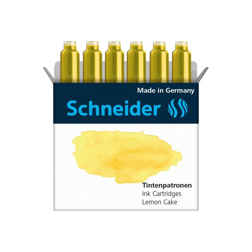 4004675147417-Schneider - 6 Cartouches d'encre pastel - citron-P_400010500_1-1