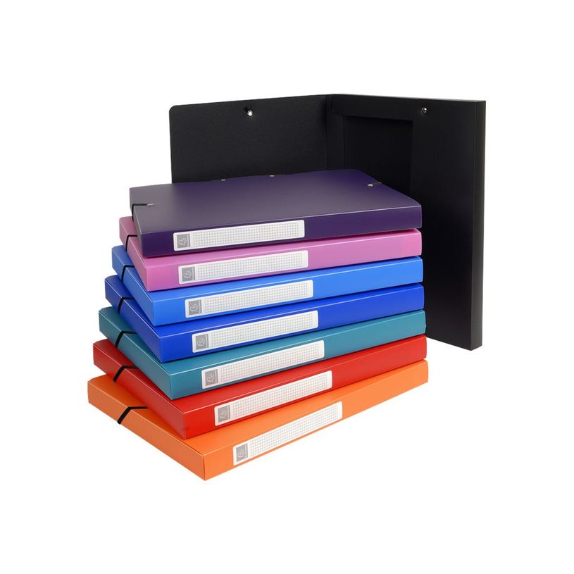 3130632059606-Exacompta Opak - 8 Boîtes de classement - dos 25 mm - couleurs assorties-P_400010512_8-7