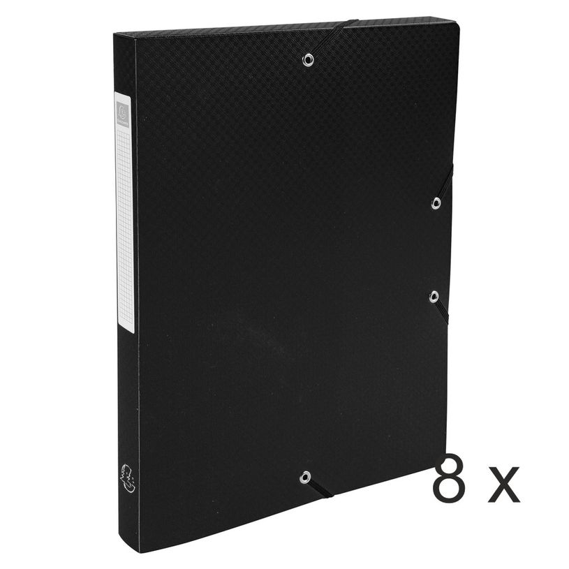 3130632596811-Exacompta Opak - 8 Boîtes de classement - dos 25 mm - noir-P_400010513_1-0