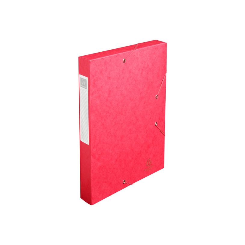 3141879091403-Exacompta - 10 Boîtes de classement en carte lustrée - dos 40 mm - rouge (livrées à pl-P_400010547_2-1