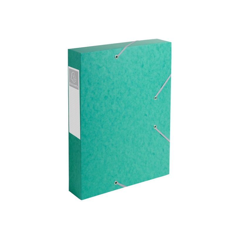 3141879031607-Exacompta - 10 Boîtes de classement en carte lustrée - dos 60 mm - vert (livrées à pla-P_400010553_2-1