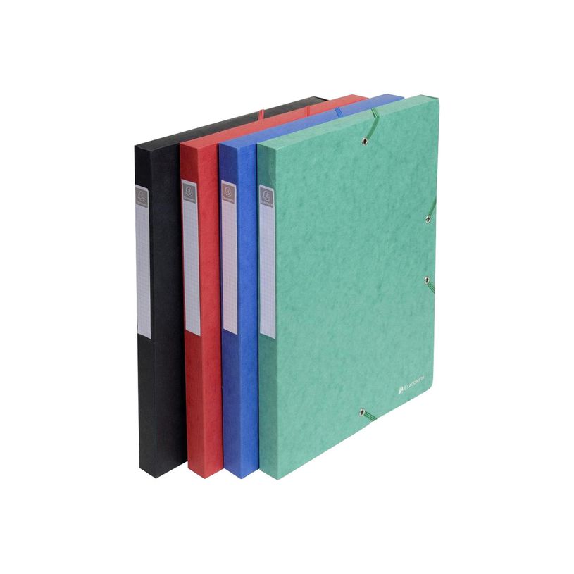 3130632507107-Exacompta Exabox - 10 Boîtes de classement en carte lustrée - dos 25 mm - couleurs assor-P_400010568_4-3