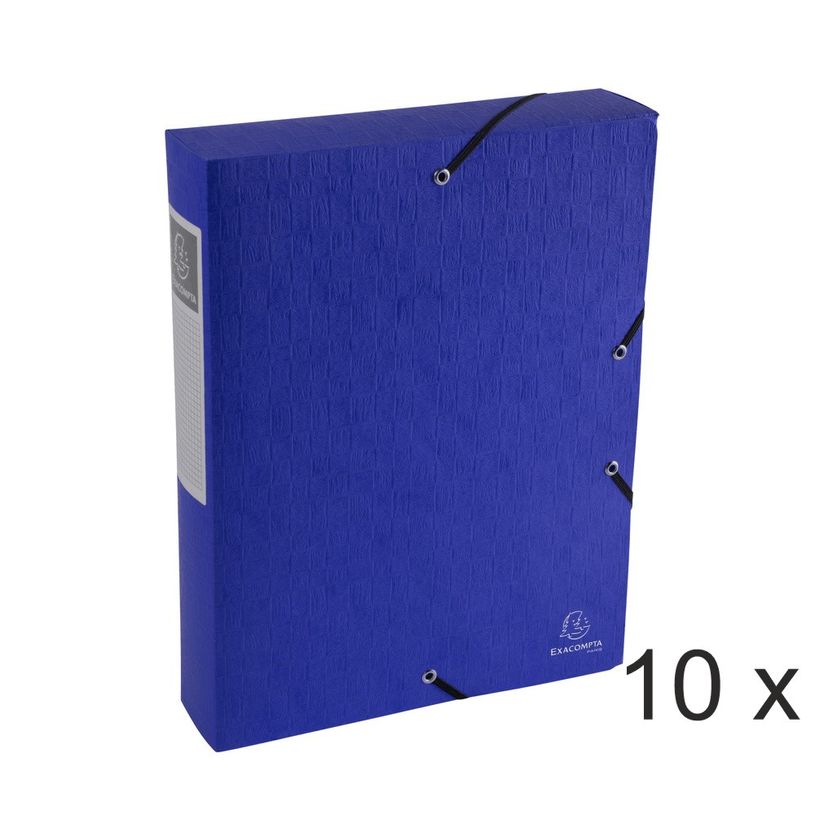3130631509102-Exacompta Exabox - 10 Boîtes de classement en carte lustrée - dos 60 mm - couleurs assor-P_400010580_1-0