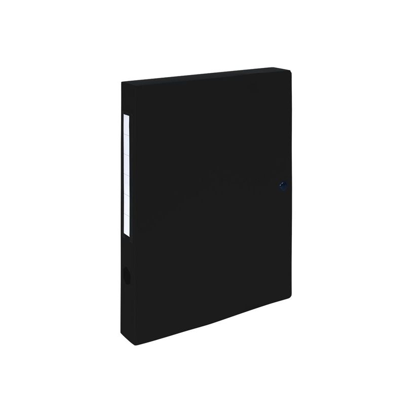 3130632546311-Exacompta - 10 Boîtes de classement à pression - dos 40 mm - noir - polypro-P_400010586_2-1