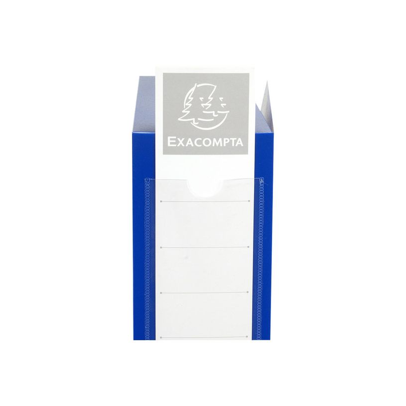 3130632598327-Exacompta - 10 Boîtes de classement à pression - dos 80 mm - bleu - polypro-P_400010594_2-1