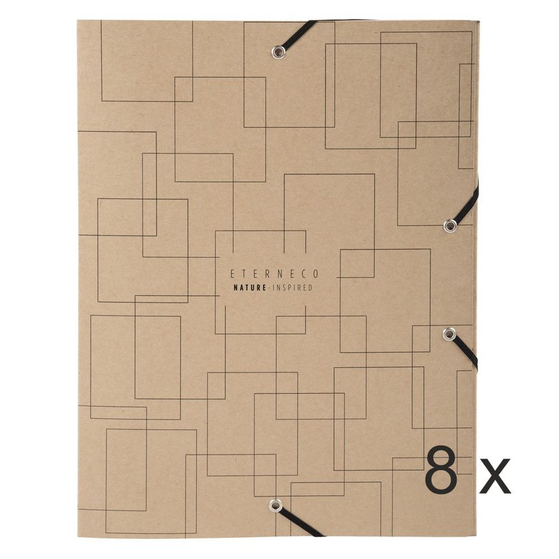 3130635944701-Exacompta Eterneco - 8 Boîtes de classement - dos 25 mm - brun-P_400010612_1-0