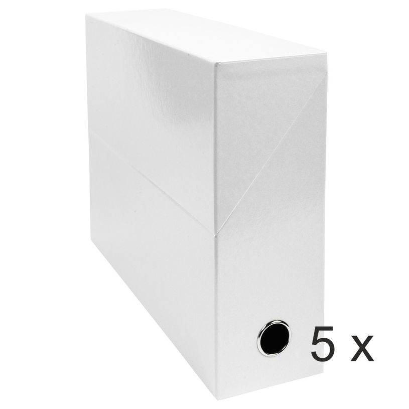 3130632899318-Exacompta Iderama - 5 Boîtes de transfert - dos 90 mm - blanc-P_400010623_1-0