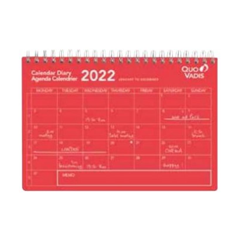 3371010460823-Oslo - Calendrier mensuel - 16 x 24 cm - corail - Quo Vadis-P_400010640_1-0
