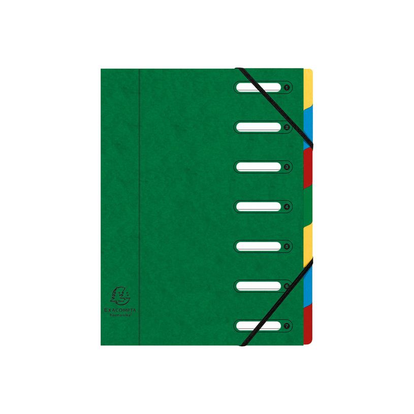 3130631053070-Exacompta Harmonika - 8 Trieurs à fenêtres 7 positions - couleurs assorties-P_400010679_7-6