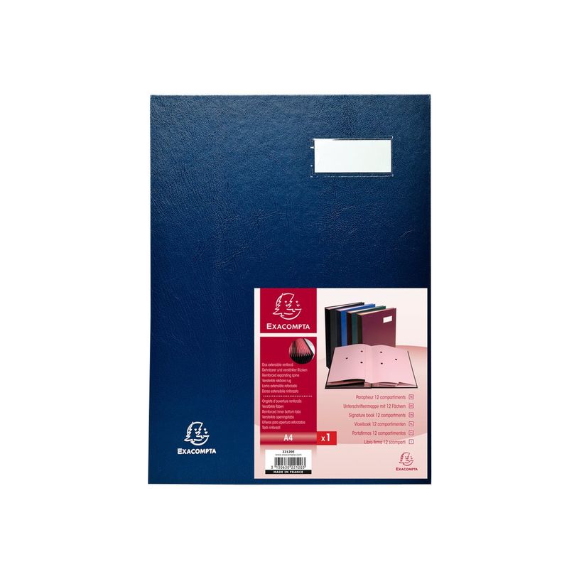 3130632221201-Exacompta - 5 Parapheurs direction dos à soufflets 12 compartiments - couleurs assorties-P_400010686_5-4