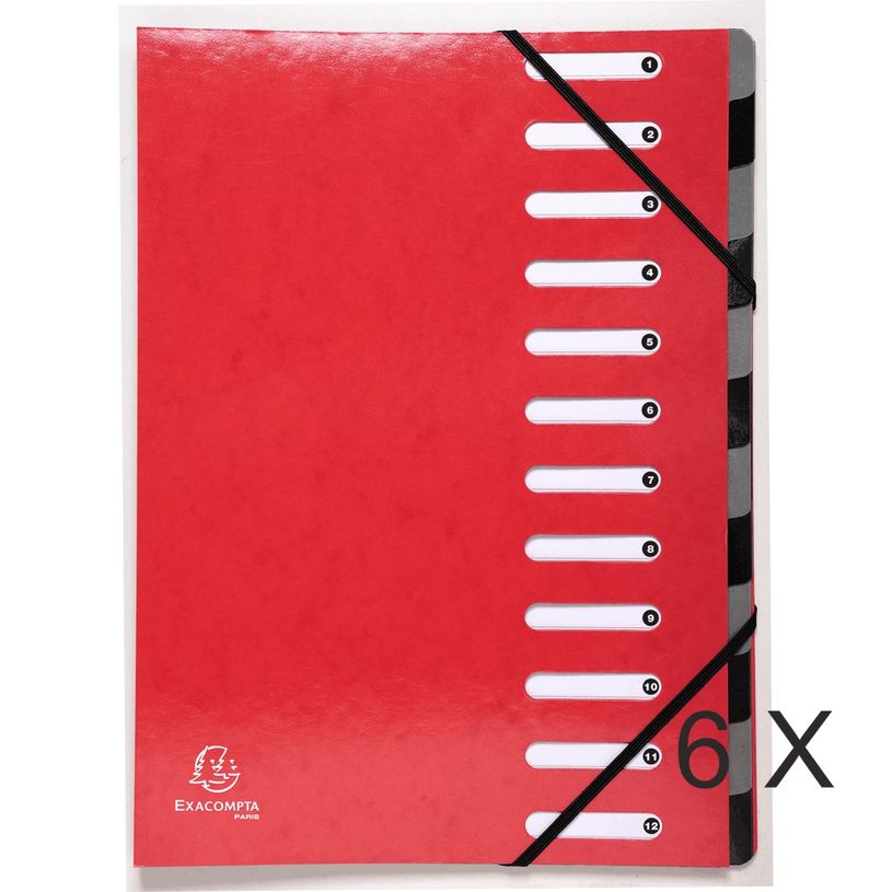 3130632539252-Exacompta Harmonika Iderama - 6 Trieurs 12 positions - rouge-P_400010699_1-0