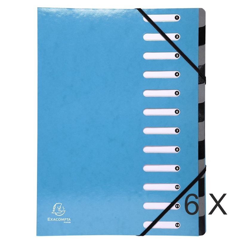 3130632539276-Exacompta Harmonika Iderama - 6 Trieurs 12 positions - bleu clair-P_400010701_1-0