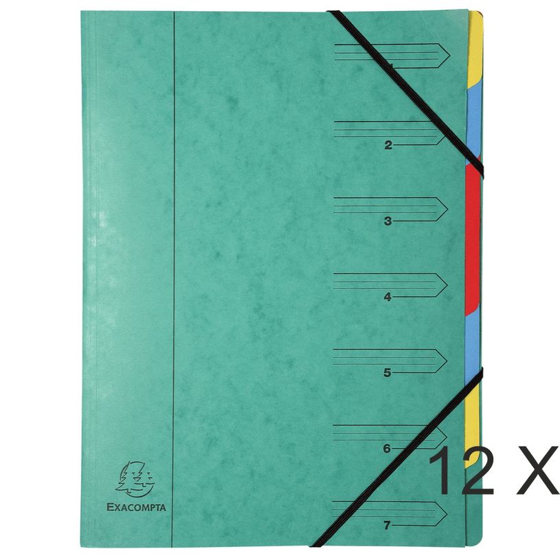 3130631540730-Exacompta - 12 Trieurs 7 positions - vert-P_400010708_3-0