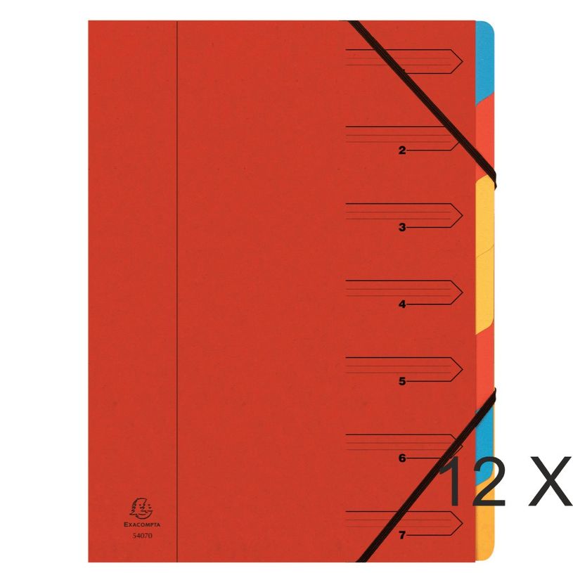 3130631540754-Exacompta - 12 Trieurs 7 positions - rouge-P_400010709_1-0