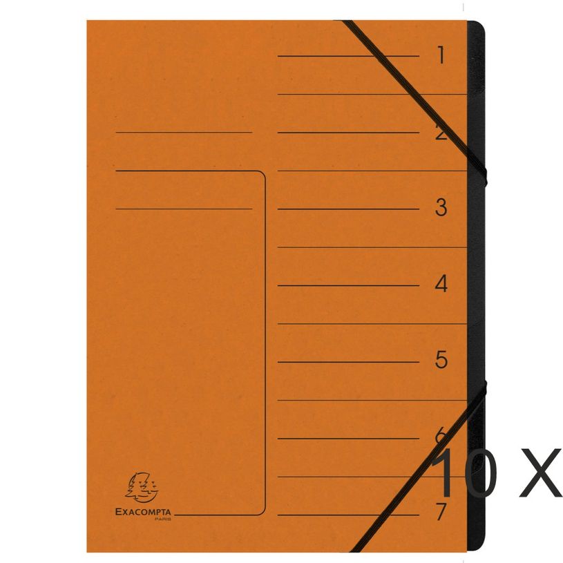 3130636540704-Exacompta - 10 Trieurs 7 positions - orange-P_400010718_1-0