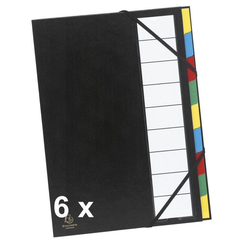 3130632553302-Exacompta Ordonator - 6 Trieurs 9 positions - couleurs assorties-P_400010732_1-0
