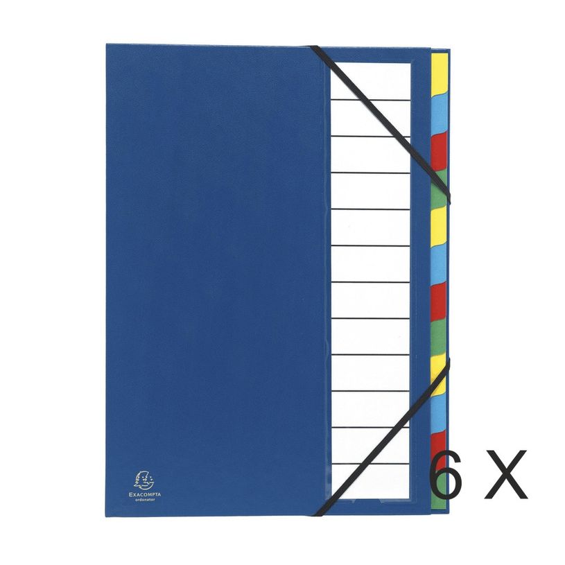 3130632553425-Exacompta Ordonator - 6 Trieurs 12 positions - bleu-P_400010735_1-0