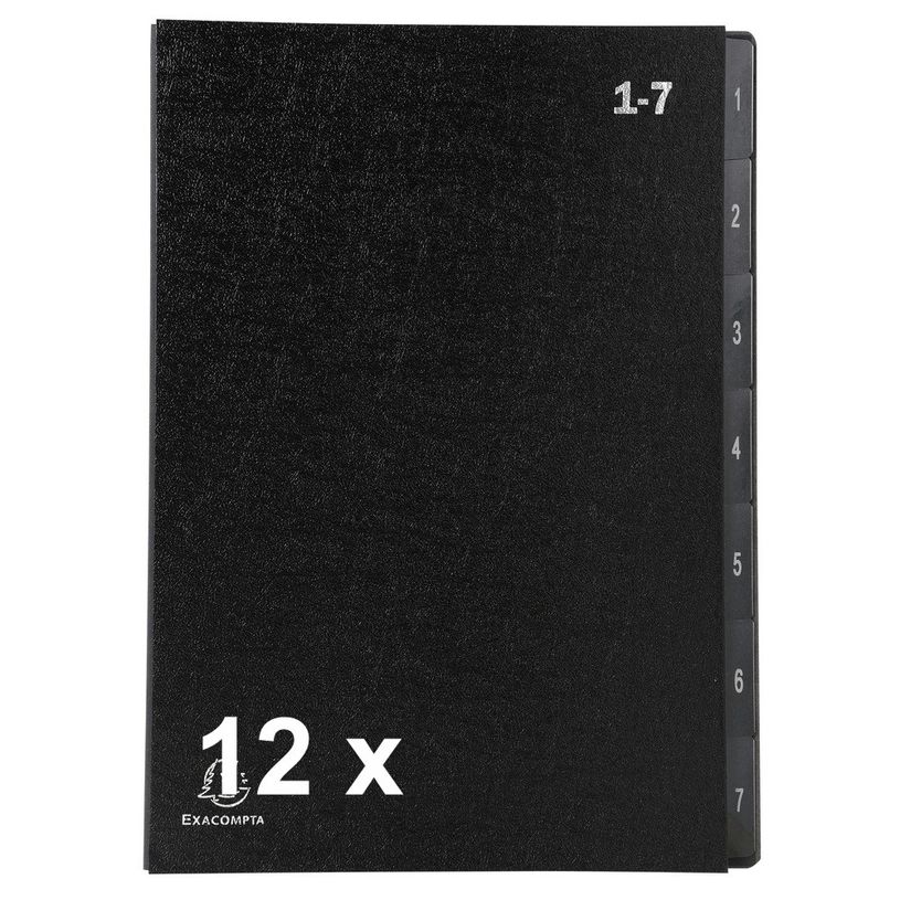 3130632570071-Exacompta Ordonator - 12 Trieurs numérique 7 positions - noir-P_400010736_3-0