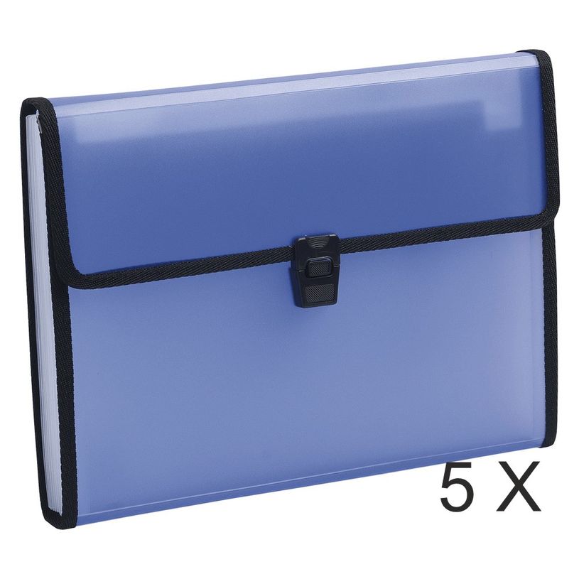 3130632559892-Exacompta Opak - 5 Trieurs polypro 13 positions - couleurs assorties-P_400010747_2-0