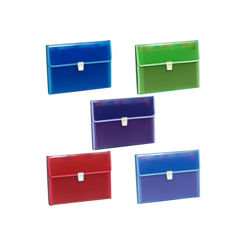 3130632559892-Exacompta Opak - 5 Trieurs polypro 13 positions - couleurs assorties-P_400010747_3-1