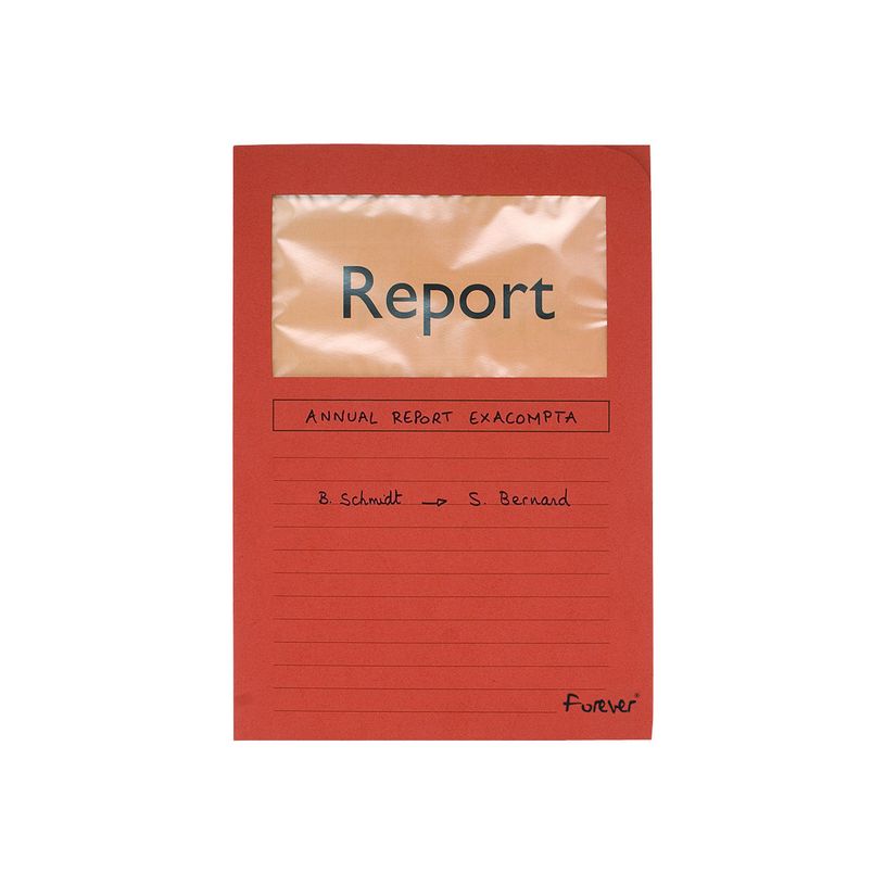 3130632502553-Exacompta Forever - 16 Paquets de 25 Chemises à fenêtre - 120 gr - rouge-P_400010818_2-1