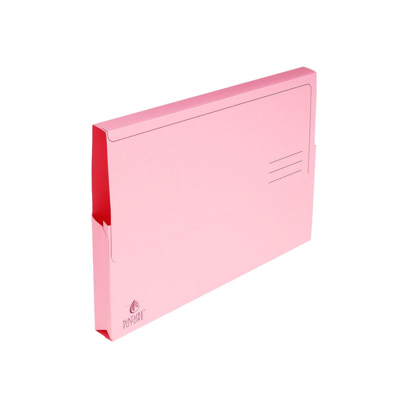 3130632479787-Exacompta Super 210 - 18 Paquets de 10 Chemises poche - rose-P_400010832_2-1