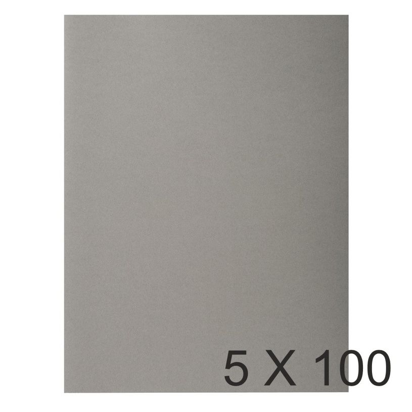 3288582101095-Exacompta Rock"s - 5 Paquets de 100 Chemises - 210 gr - gris-P_400010854_2-0