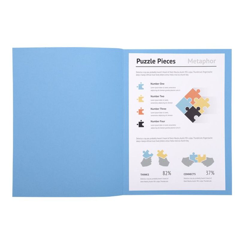 3288583301104-Exacompta Super 210 - 5 Paquets de 100 Chemises - 210 gr - bleu vif-P_400010876_5-3