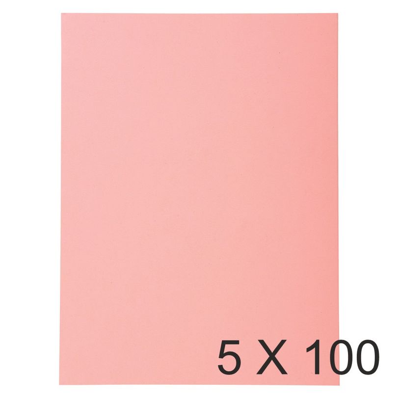 3288584101031-Exacompta Forever - 5 Paquets de 100 Chemises - 220 gr - rose-P_400010905_1-0