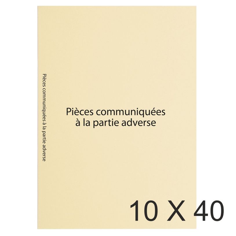 3130633500251-Exacompta - 10 Paquets de 40 Sous-chemises imprimées "pièces communiquées" - 160 gr - i-P_400010946_1-0
